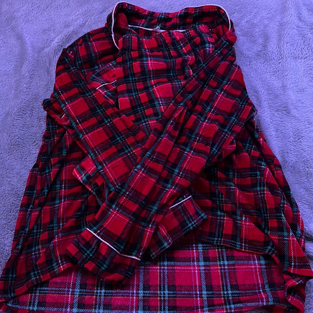 Plaid Christmas PJs